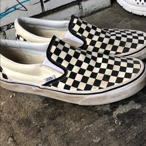 Checkered vans
